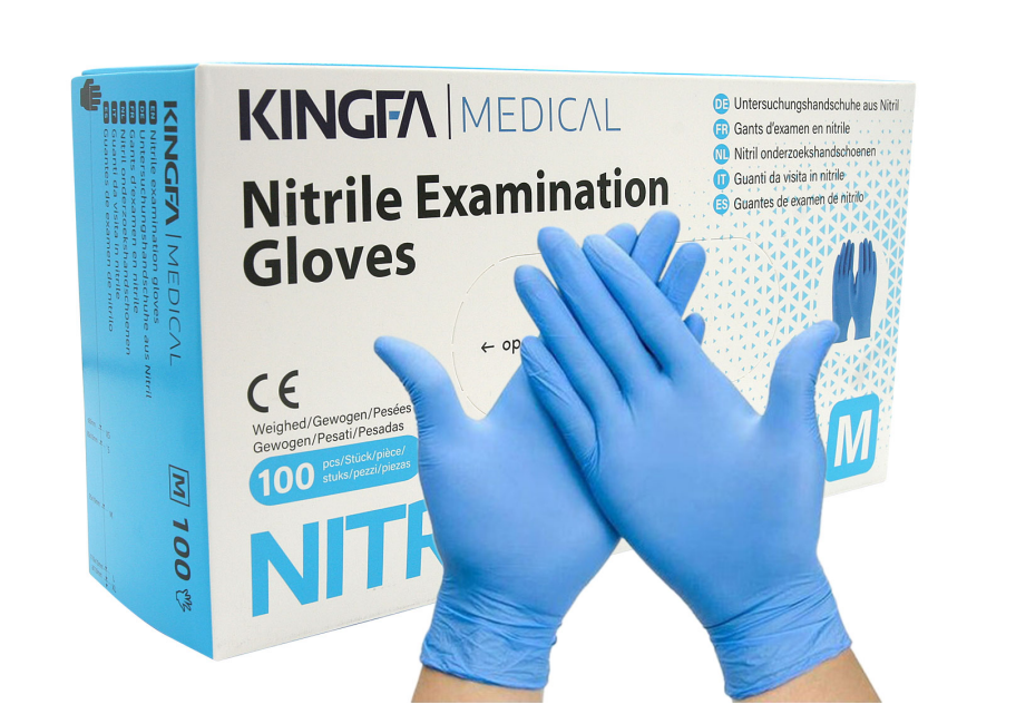 Gants jetables professionnels en Nitrile
