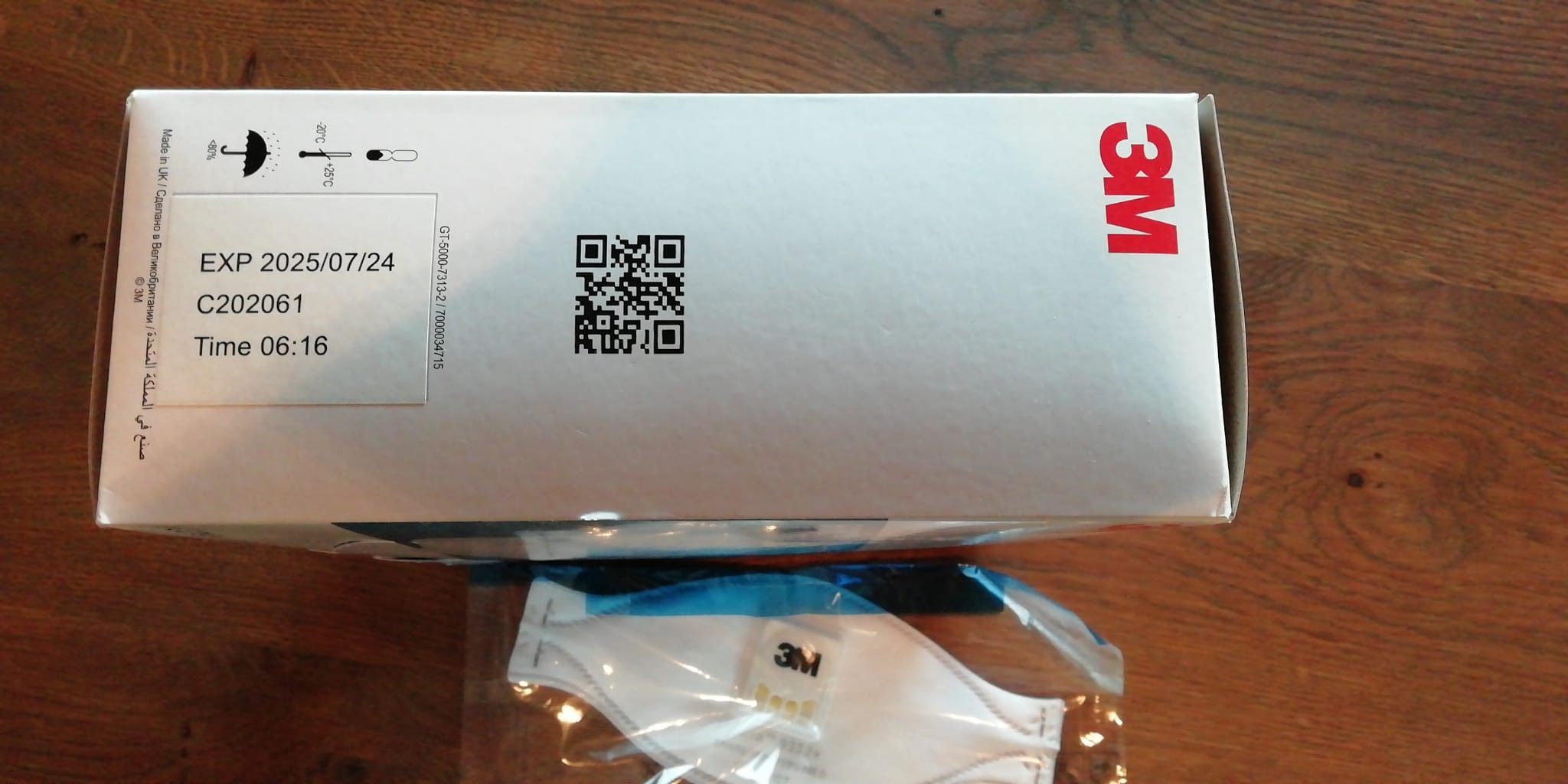 Masque de Protection FFP3 3M Aura 9332+