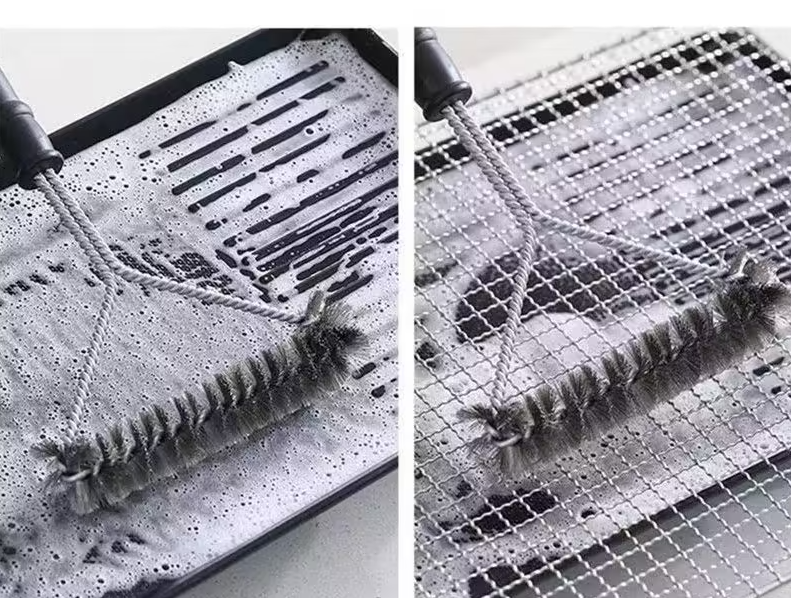 Lot de 8 brosses pour grille de barbecue 35 cm ( 1.50 euro / pcs )