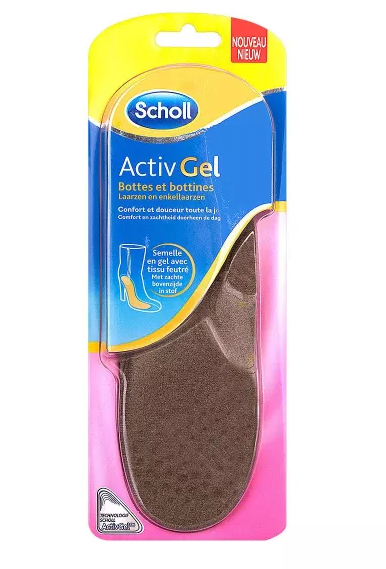 Lot de 14 paires de semelle en Gel Soft bottes et bottines Scholl ( 2.50 e /pcs )