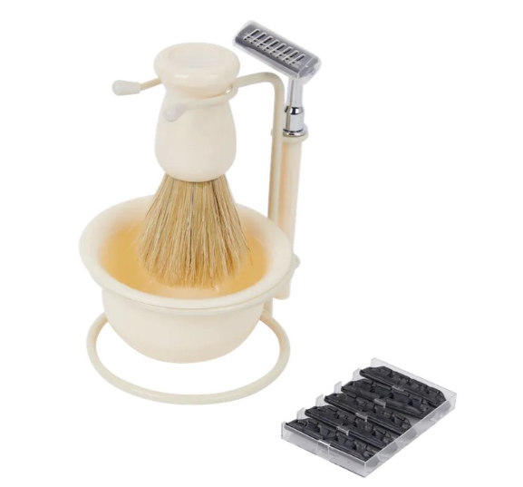 Lot de 11 Set de barbier / rasage homme ( 2.27 euro / pcs )